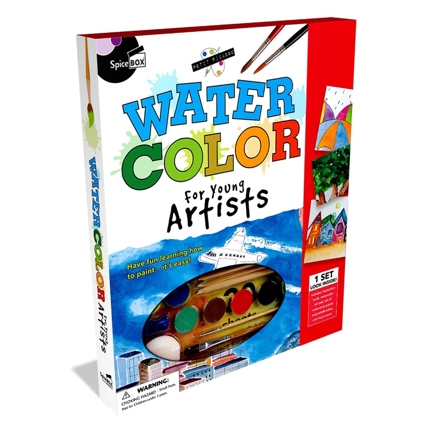 SpiceBox Petit Picasso Watercolor Painting Kit