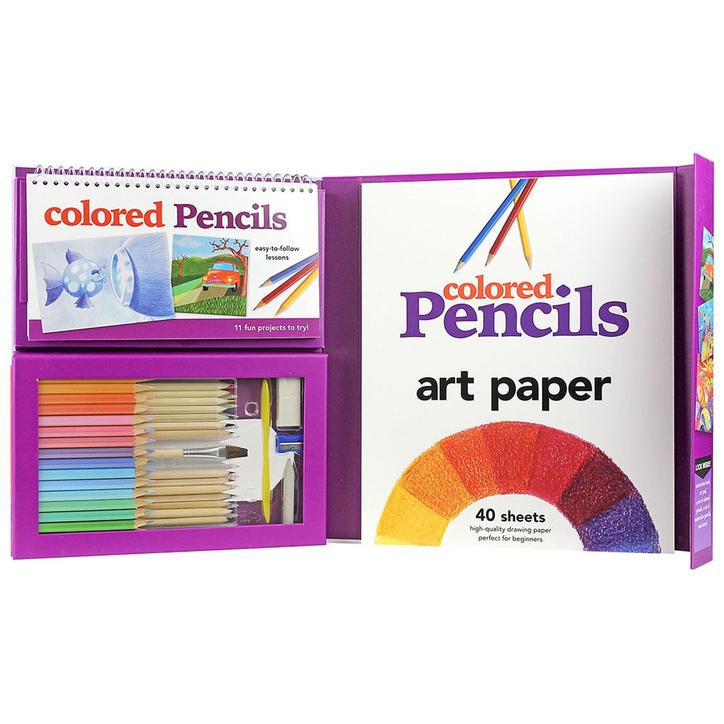 SpiceBox Petit Picasso Colored Pencils Kit