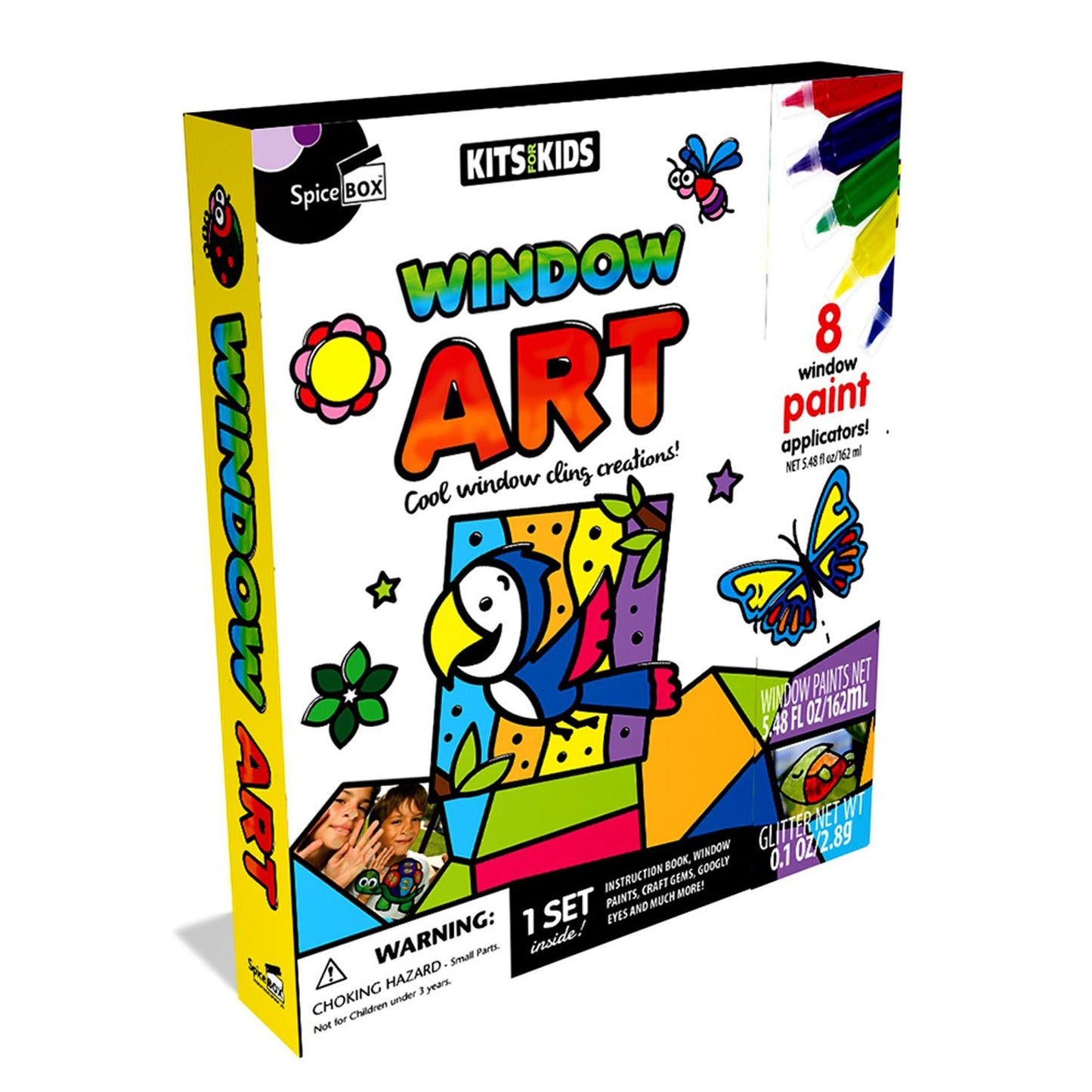 SpiceBox Kits For Kids Window Art Kit