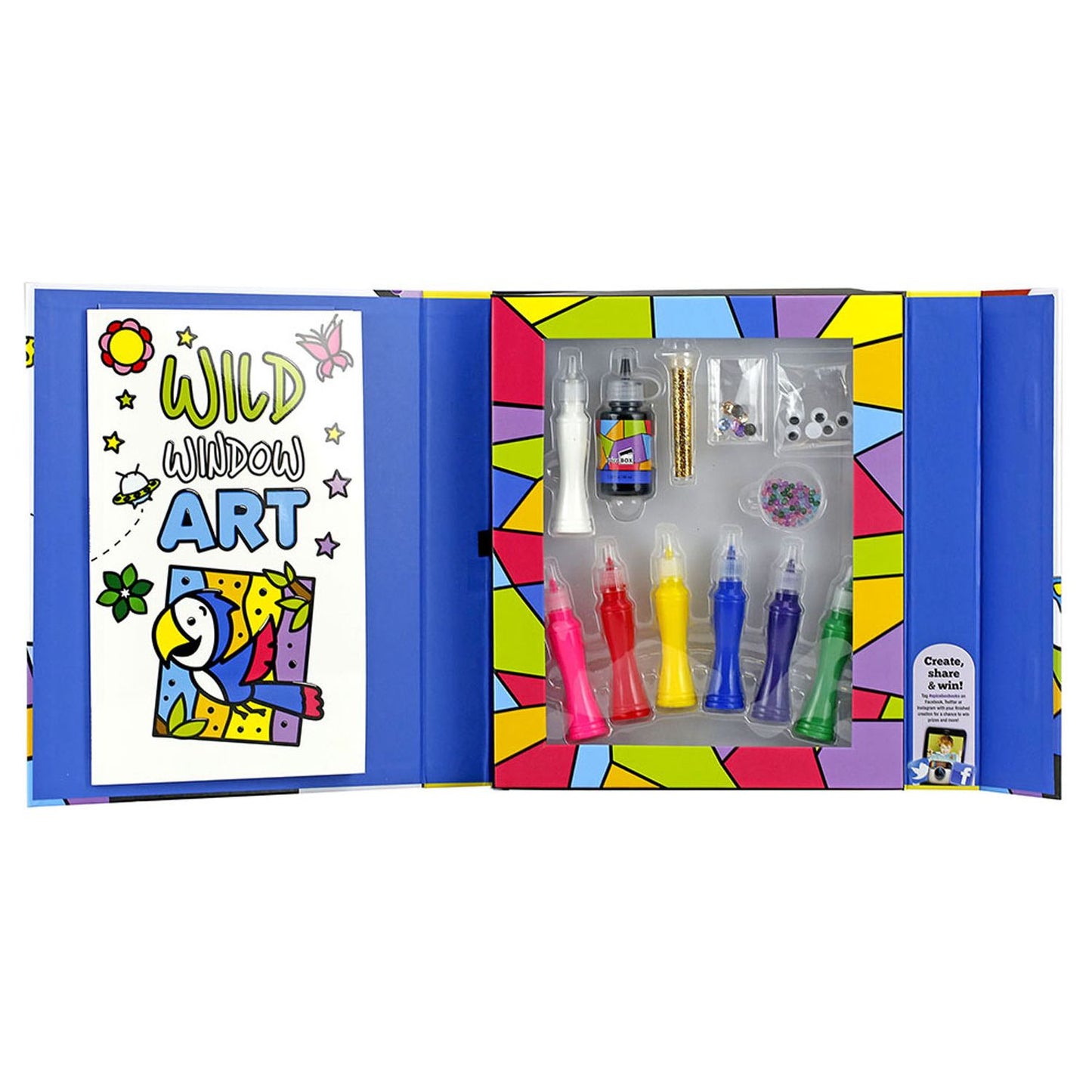 SpiceBox Kits For Kids Window Art Kit