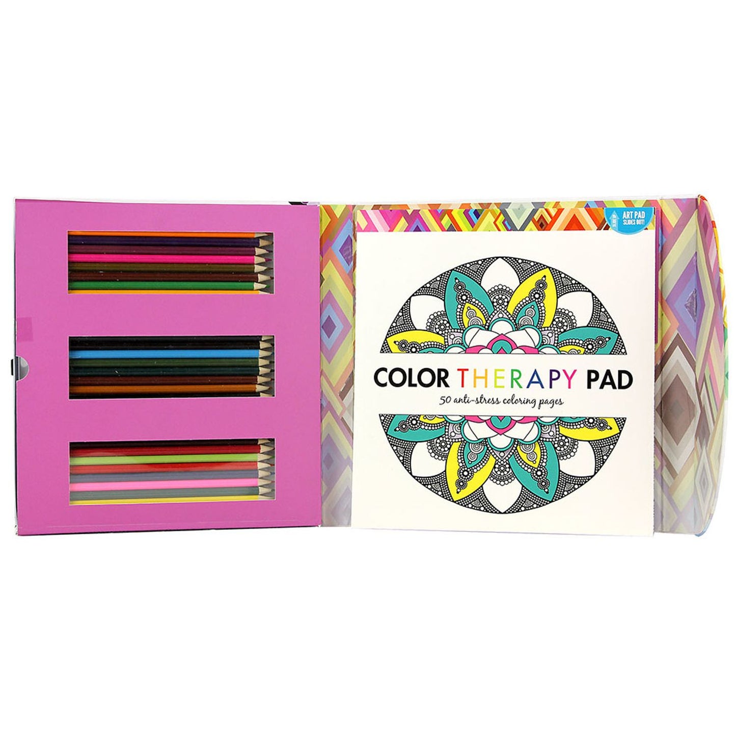 SpiceBox Color Therapy Anti-Stress Adult Coloring Kit