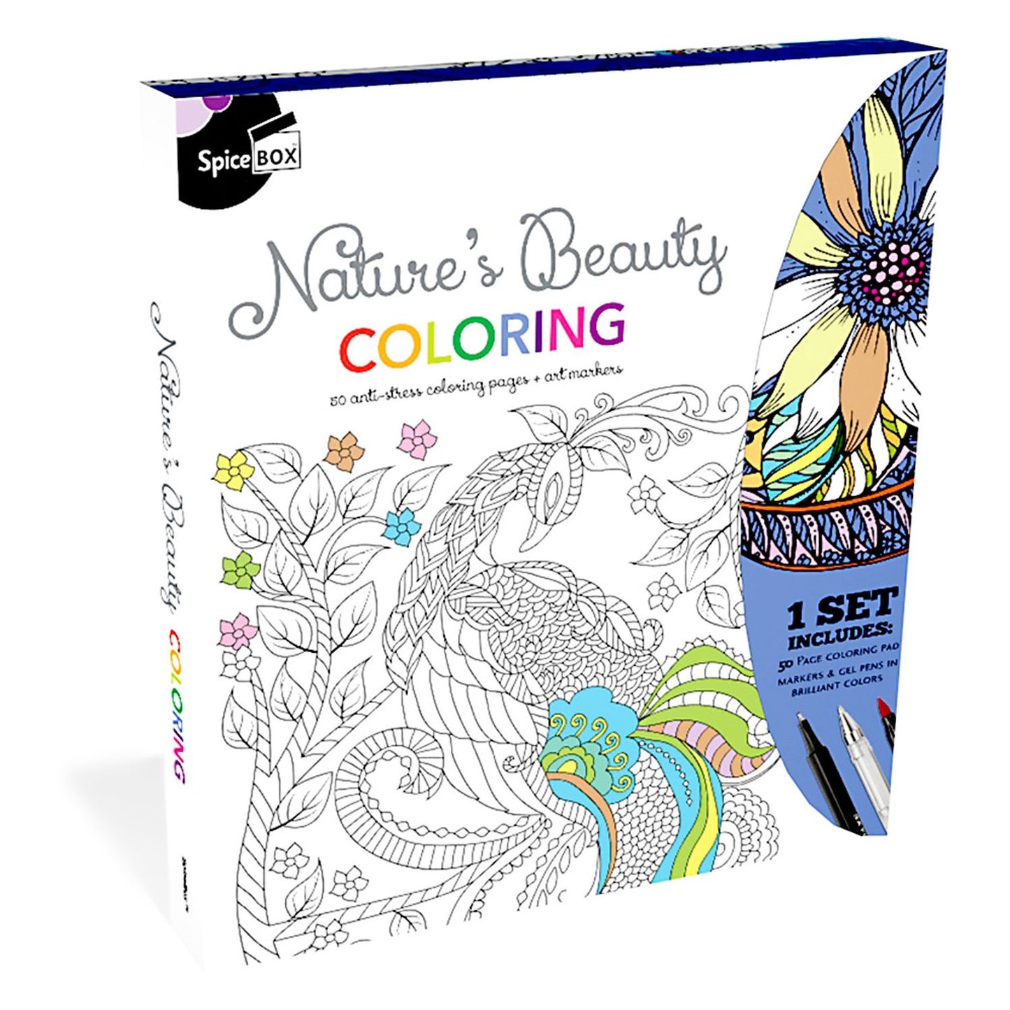 SpiceBox Nature's Beauty Coloring Kit