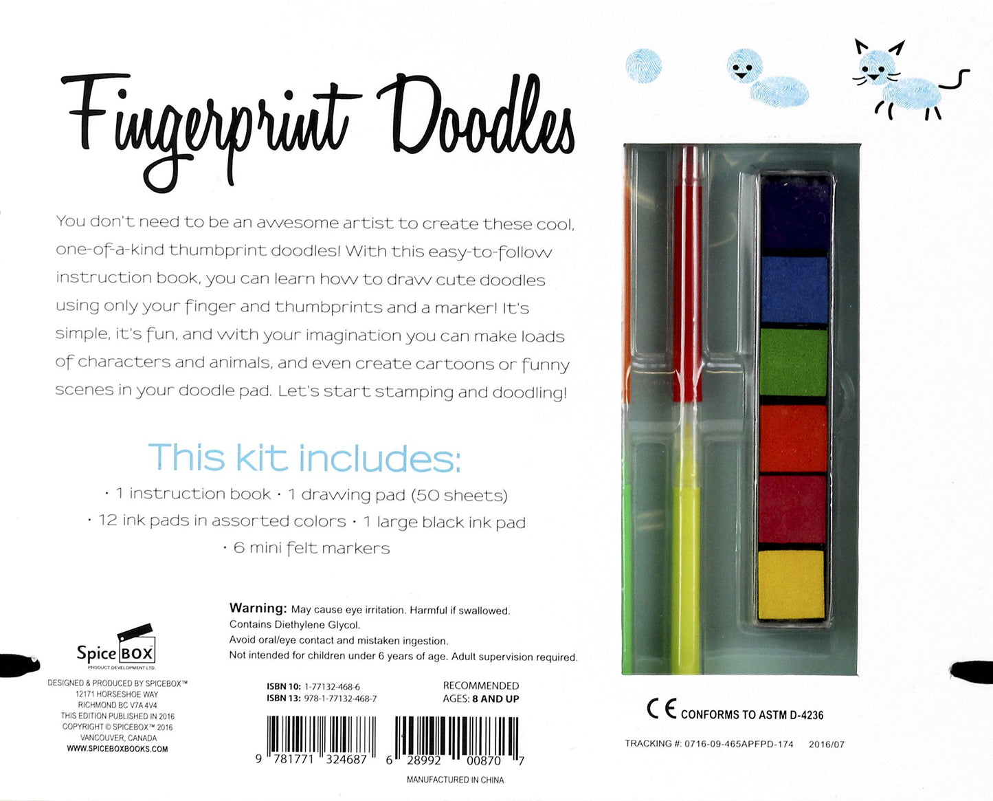 Imagine It! Fingerprint Doodles