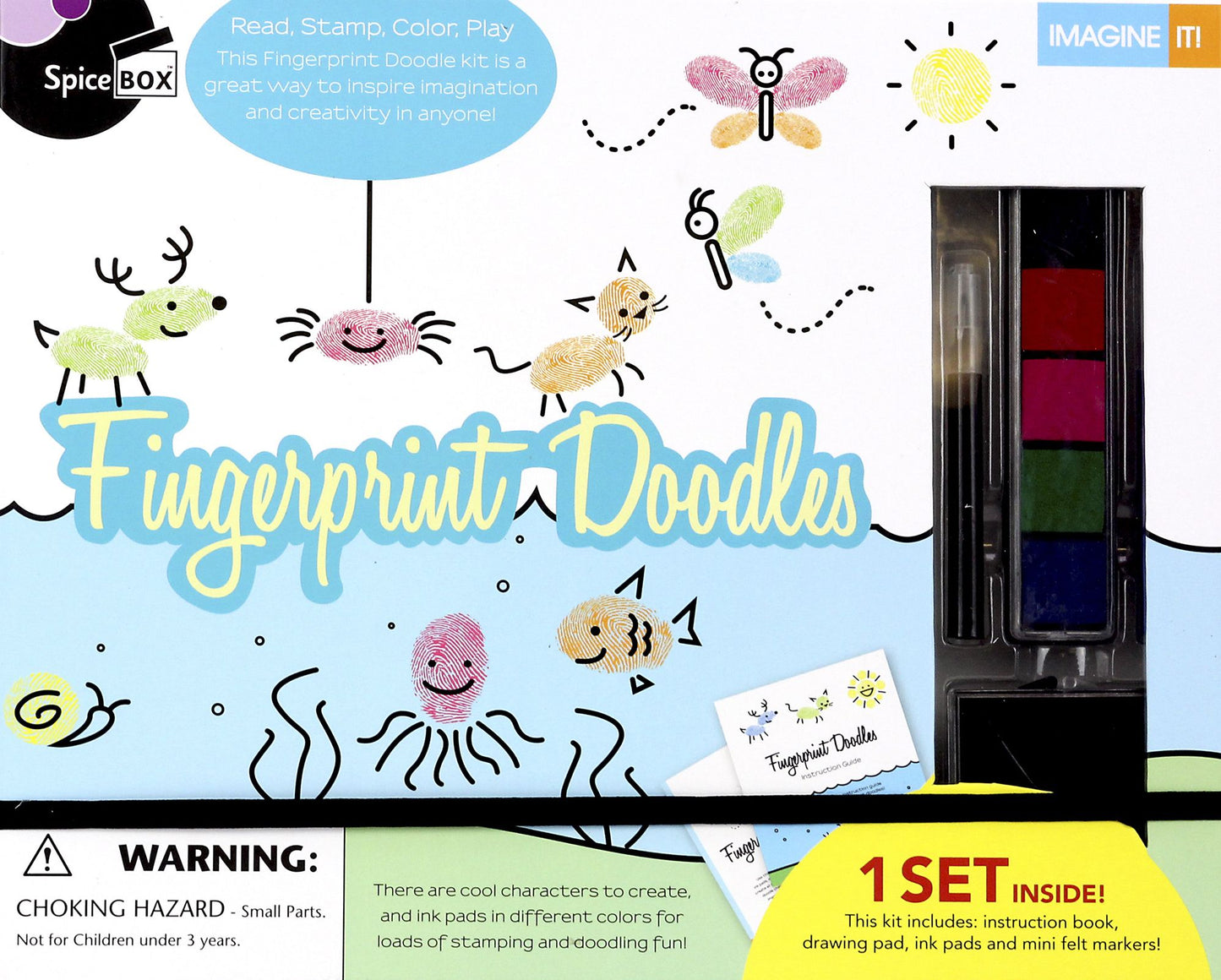 Imagine It! Fingerprint Doodles