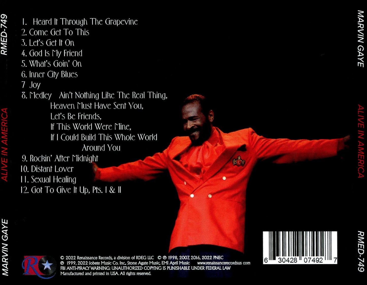 Alive In America (Marvin Gaye)