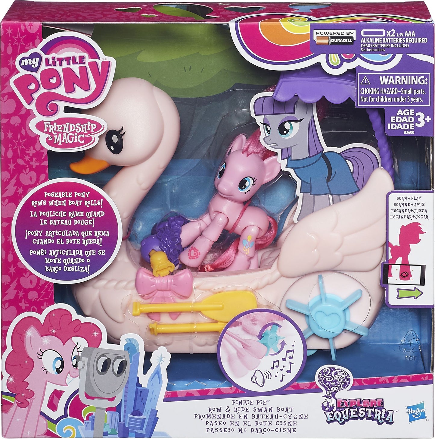 MLP EXPLORE EQUESTRIA SWAN BOAT