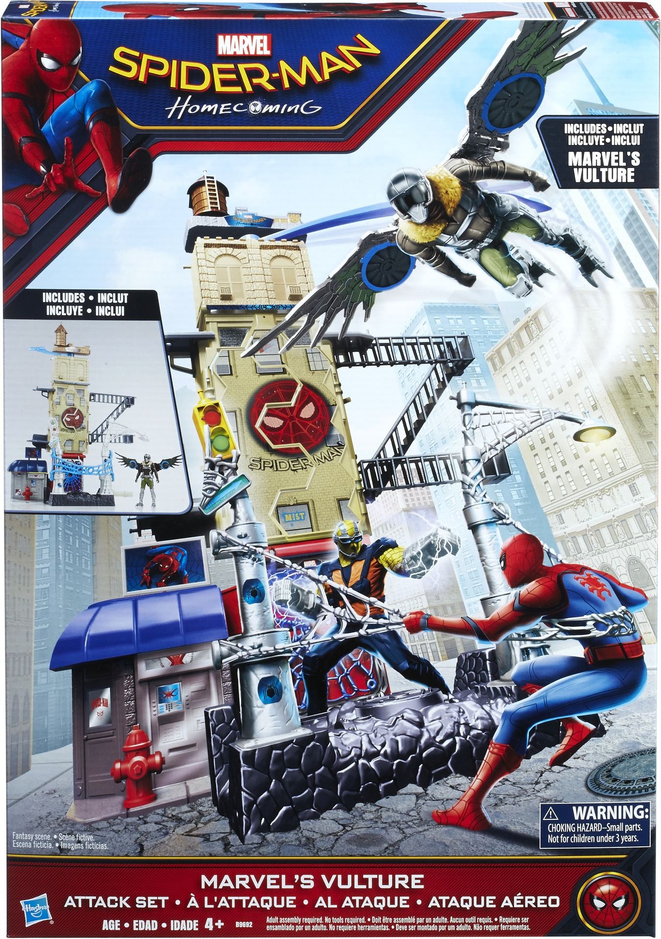 Spider Man Marvel's Vulture Attack Set