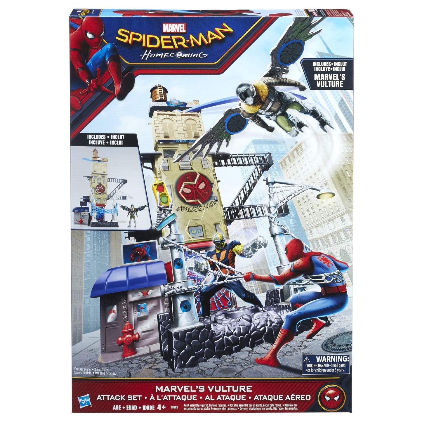 Spider Man Marvel's Vulture Attack Set