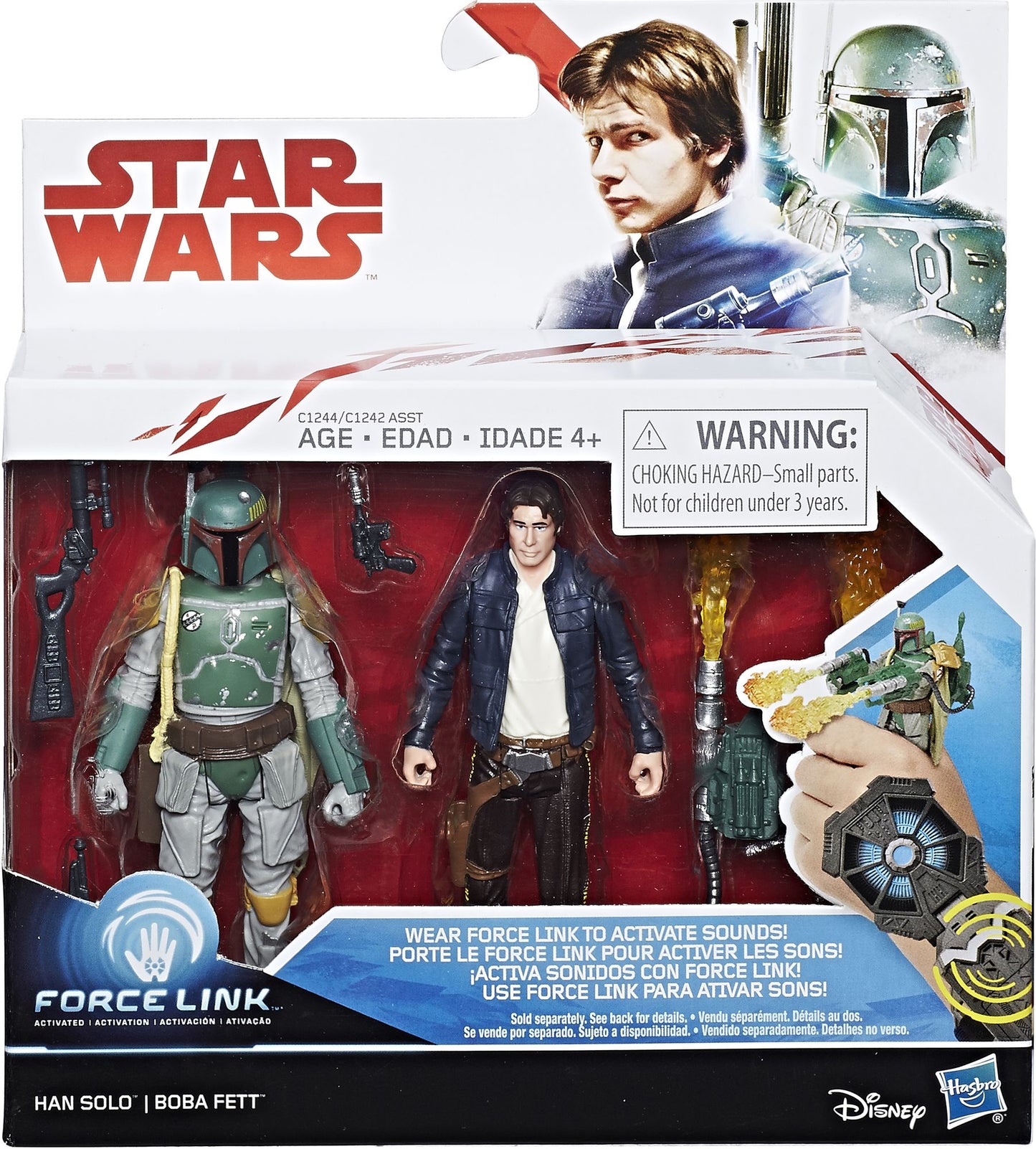 STAR WARS GAL E8 DELUXE FIGURE 2 PACK AST