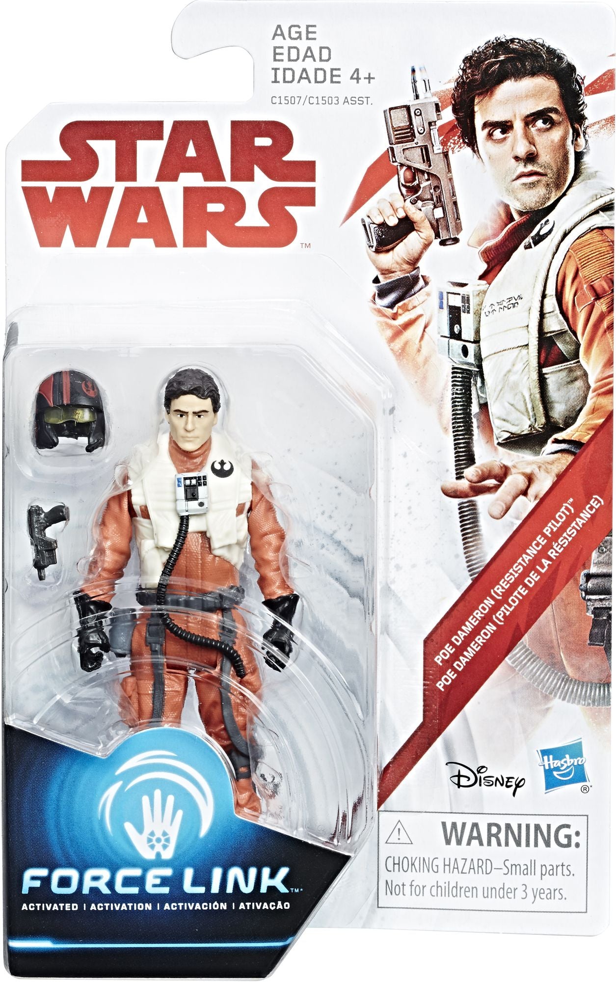 STAR WARS GAL E8 FIGURE COLLECTION ORANGE AST