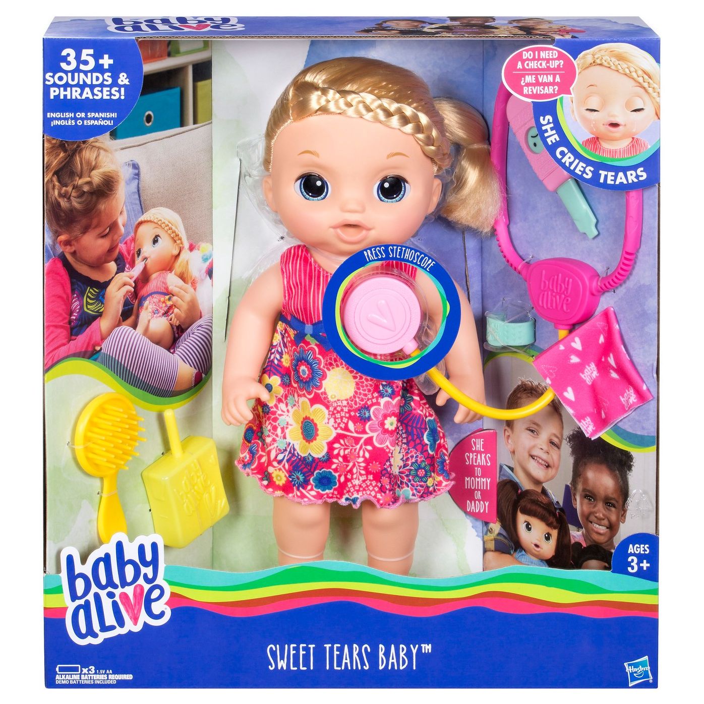 Baby Alive Sweet Tears Baby Blonde