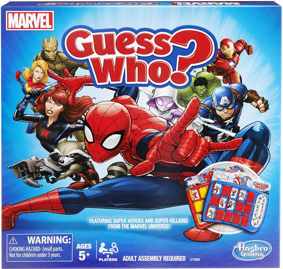 MARVEL SPIDERMAN GUESS WHO