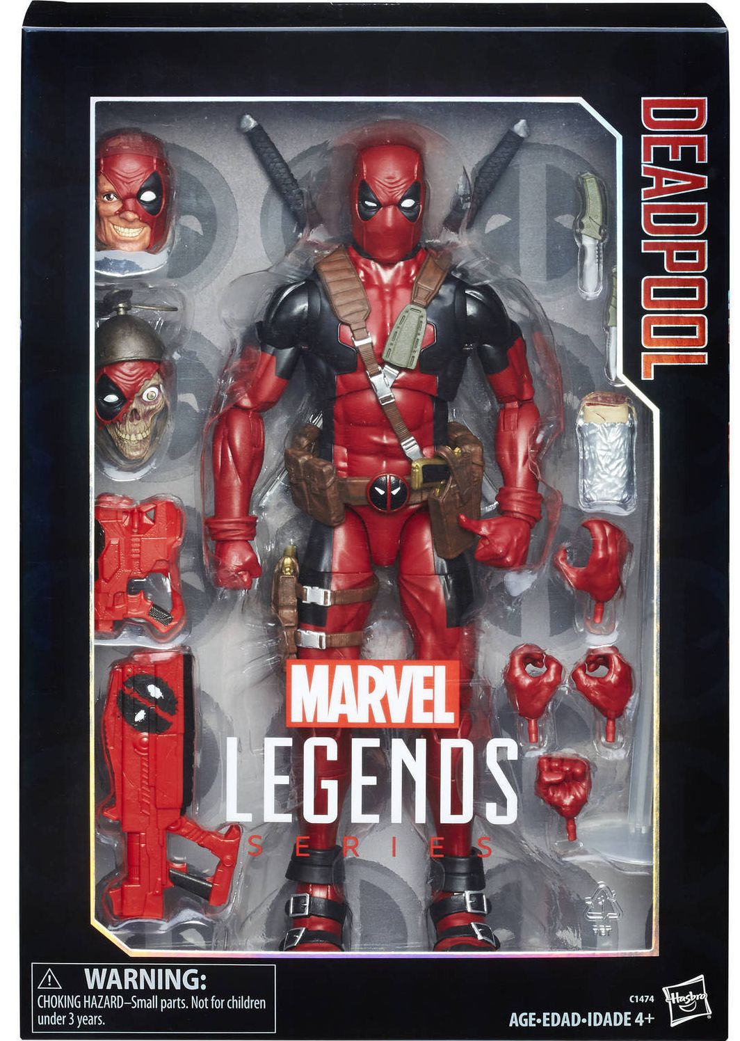 MVL 12 IN LEGENDS FIGURE DEADPOOL