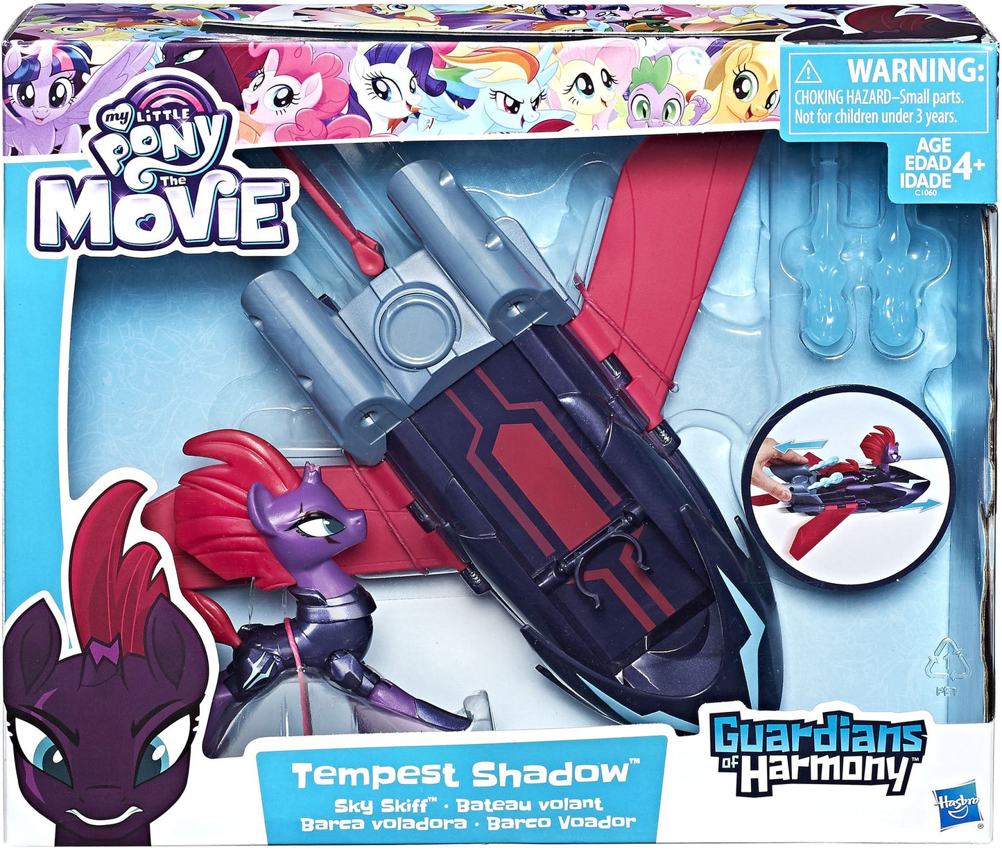 MY LITTLE PONY GOH TEMPEST SHADOW SKY SKIFF