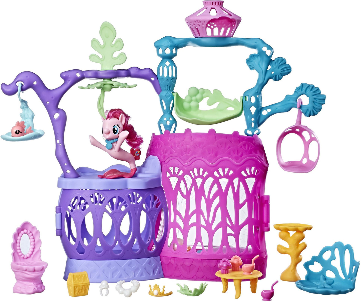 MY LITTLE PONY THE MOVIE SEASHELL LAGOON PLAYSET