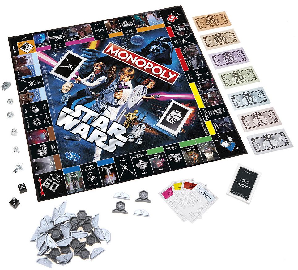 STAR WARS MONOPOLY 40TH ANNIVERSARY