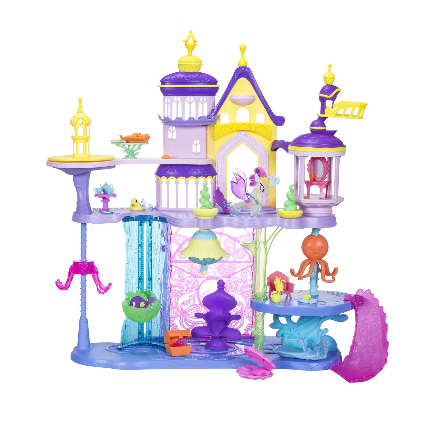 MY LITTLE PONY MOVIE CANTERLOT SEAQUESTRIA CASTLE