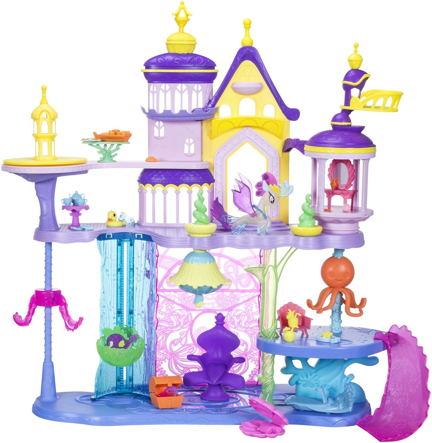 MY LITTLE PONY MOVIE CANTERLOT SEAQUESTRIA CASTLE