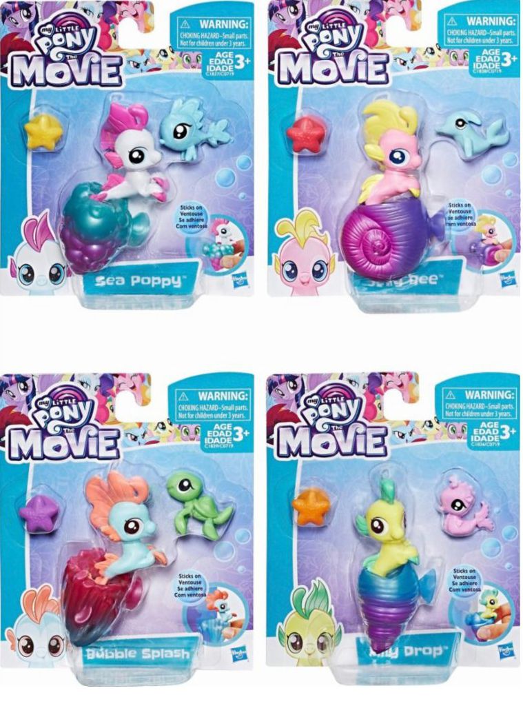 MY LITTLE PONY BABY SEAPONY AND BABY HIPPOGRIFF AST