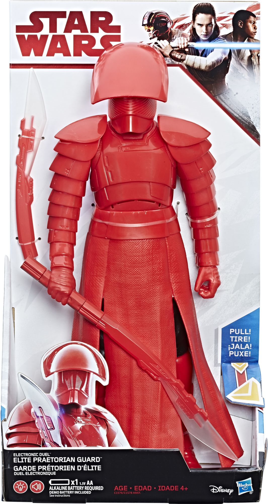 STAR WARS E8 HS HERO SERIES ELECT FIGURE AST