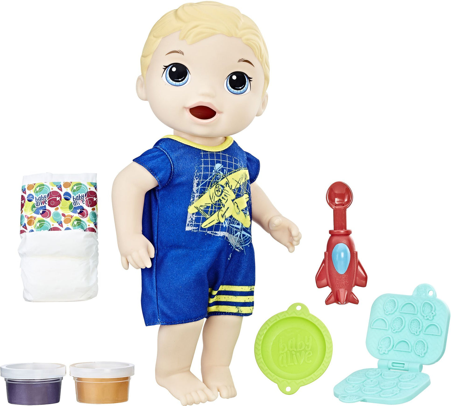 Baby Alive Snackin' Luke Blonde