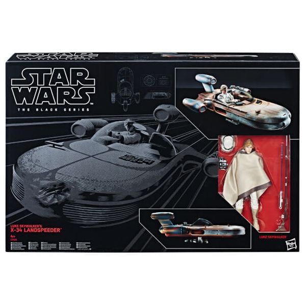 SW E4 LUKE SKYWALKER AND X34 LANDSPEEDER