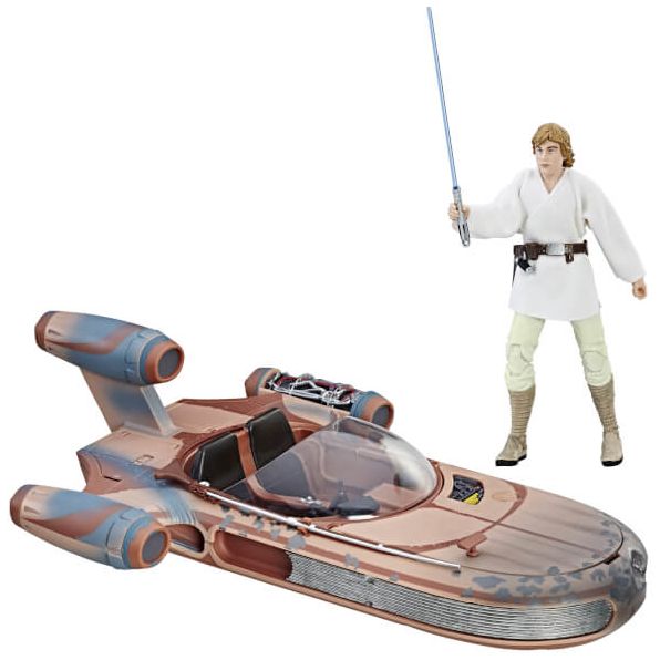 SW E4 LUKE SKYWALKER AND X34 LANDSPEEDER