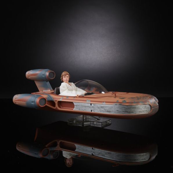 SW E4 LUKE SKYWALKER AND X34 LANDSPEEDER