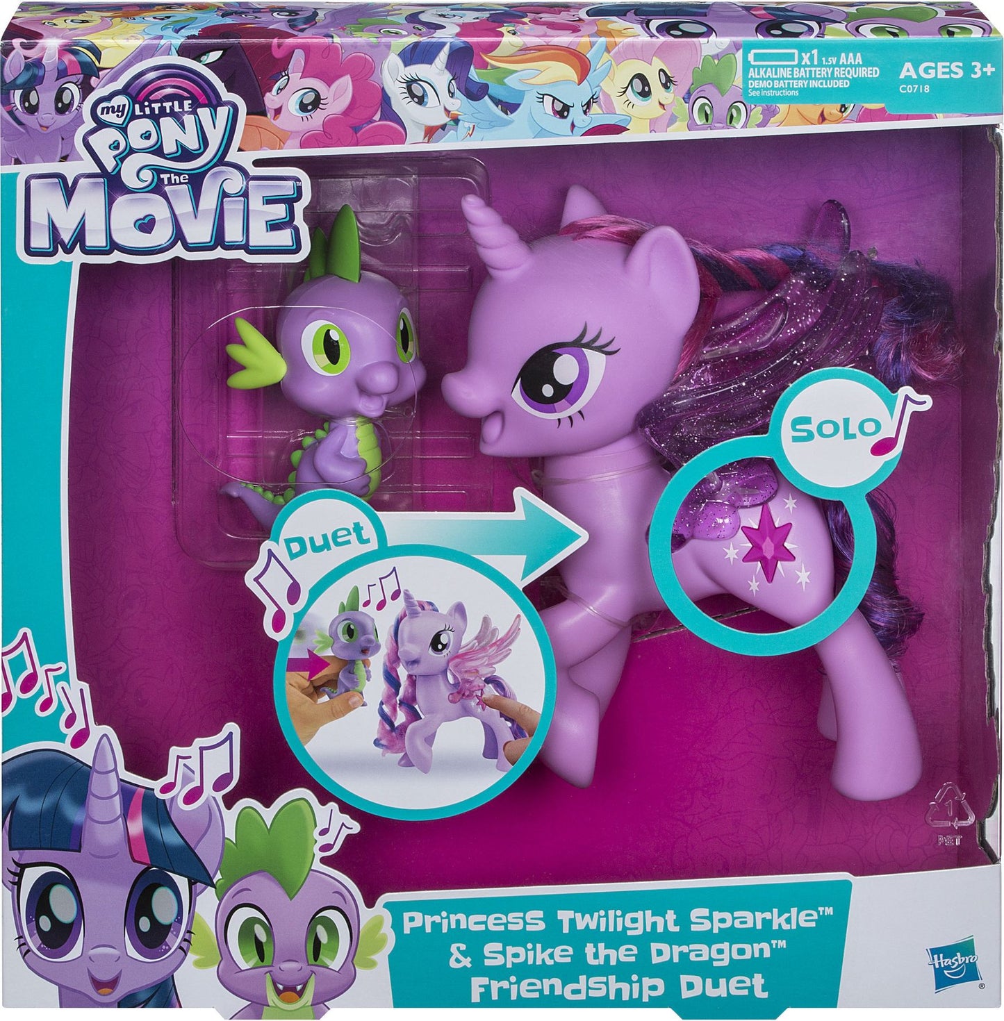 MY LITTLE PONY FRNDSHP DUET TWILIGHT SPARKLE SPIKE