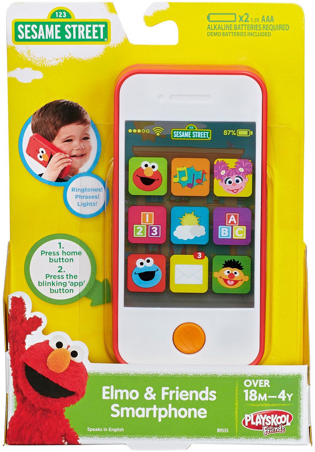 SESAME STREET ELMO AND FRIENDS SMARTPHONE