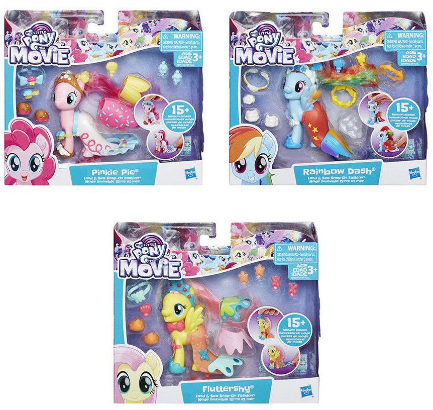 MLP THE MOVIE LAND AND SEA FASHION AST