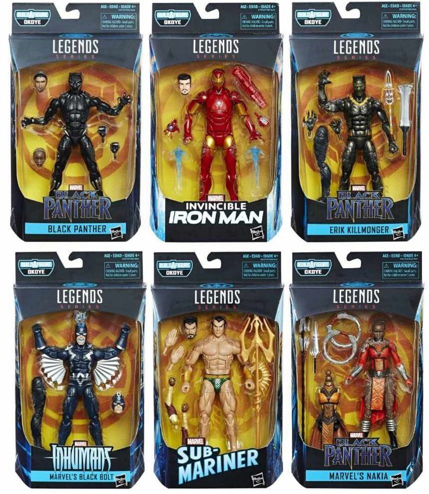 BLP BLACK PANTHER 6 INCH LEGENDS AST