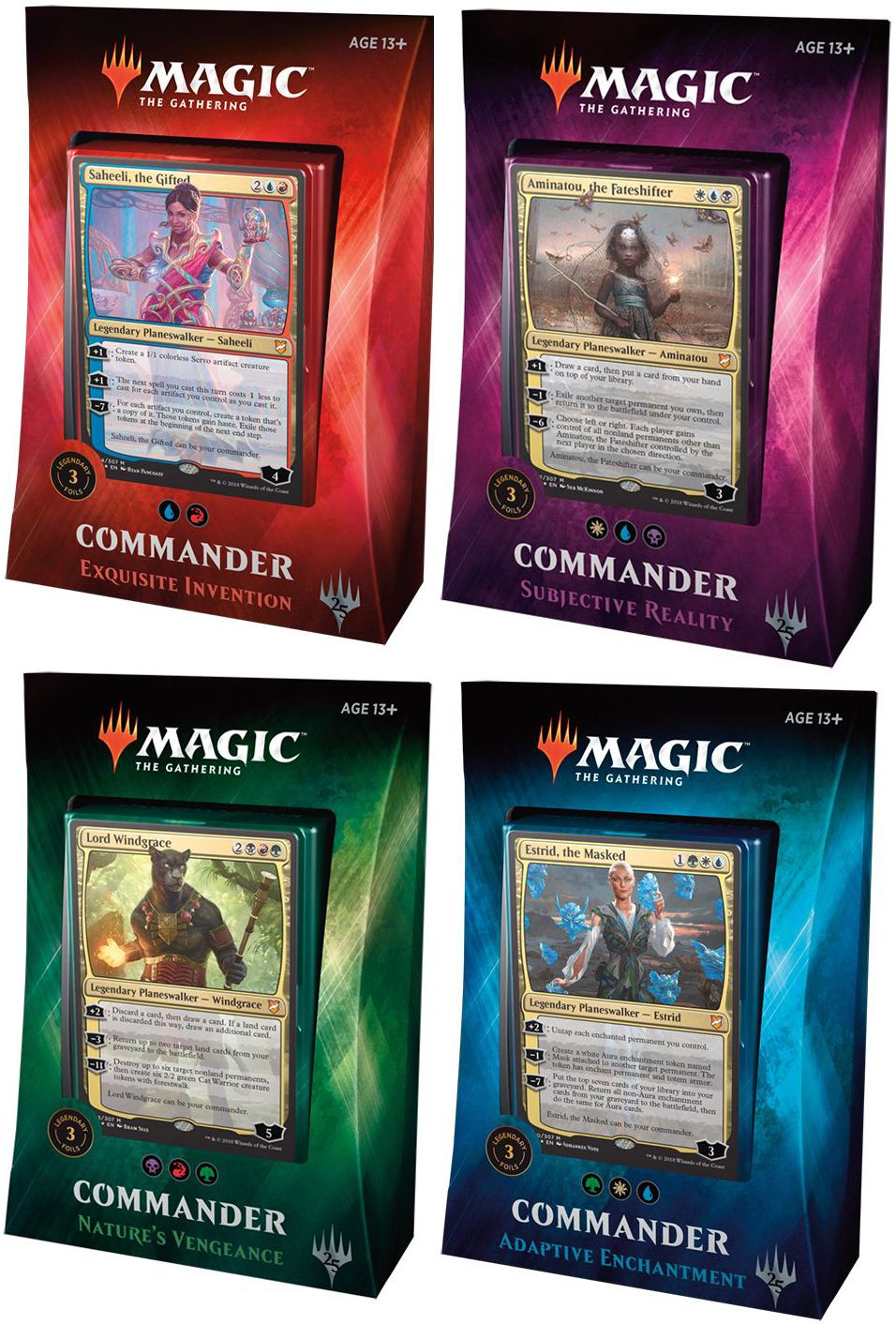 2018 MAGI COMMANDER 2018 DECK - 630509632244