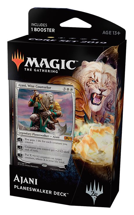 2018 MAGI CORE 2019 PLANESWALKER DECK - 630509661299