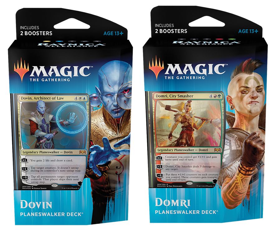 2019 MAGI RAVNICA ALLEGIANCE PLANESWALKER DECK - 630509689880
