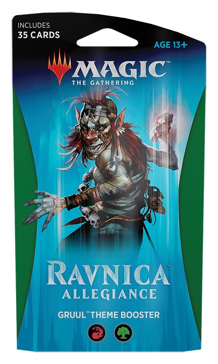 2019 MAGI RAVNICA ALLEGIANCE THEME BOOSTR BLSTR - 630509756513