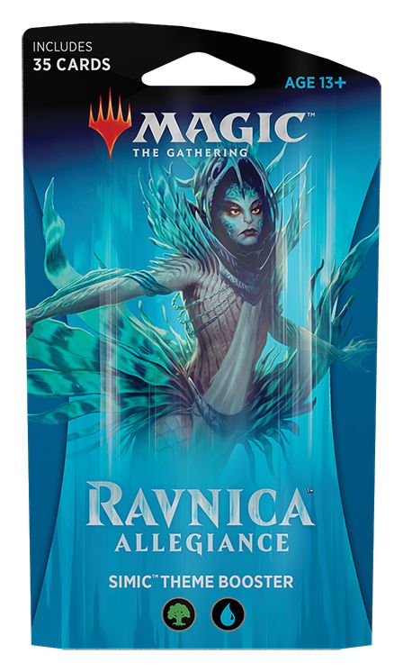 2019 MAGI RAVNICA ALLEGIANCE THEME BOOSTR BLSTR - 630509756513