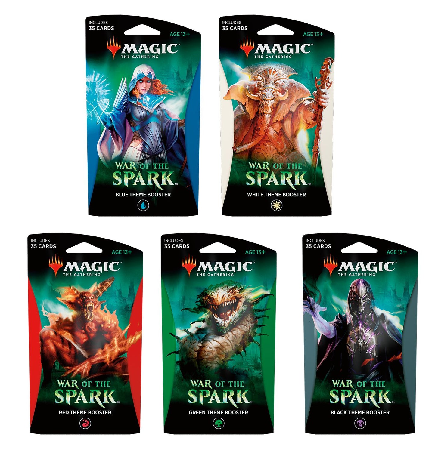 2019 MAGI WAR OF THE SPARK THEME BLSTR - 630509796007