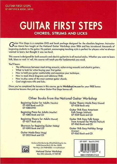 Guitar First Steps [With Book]