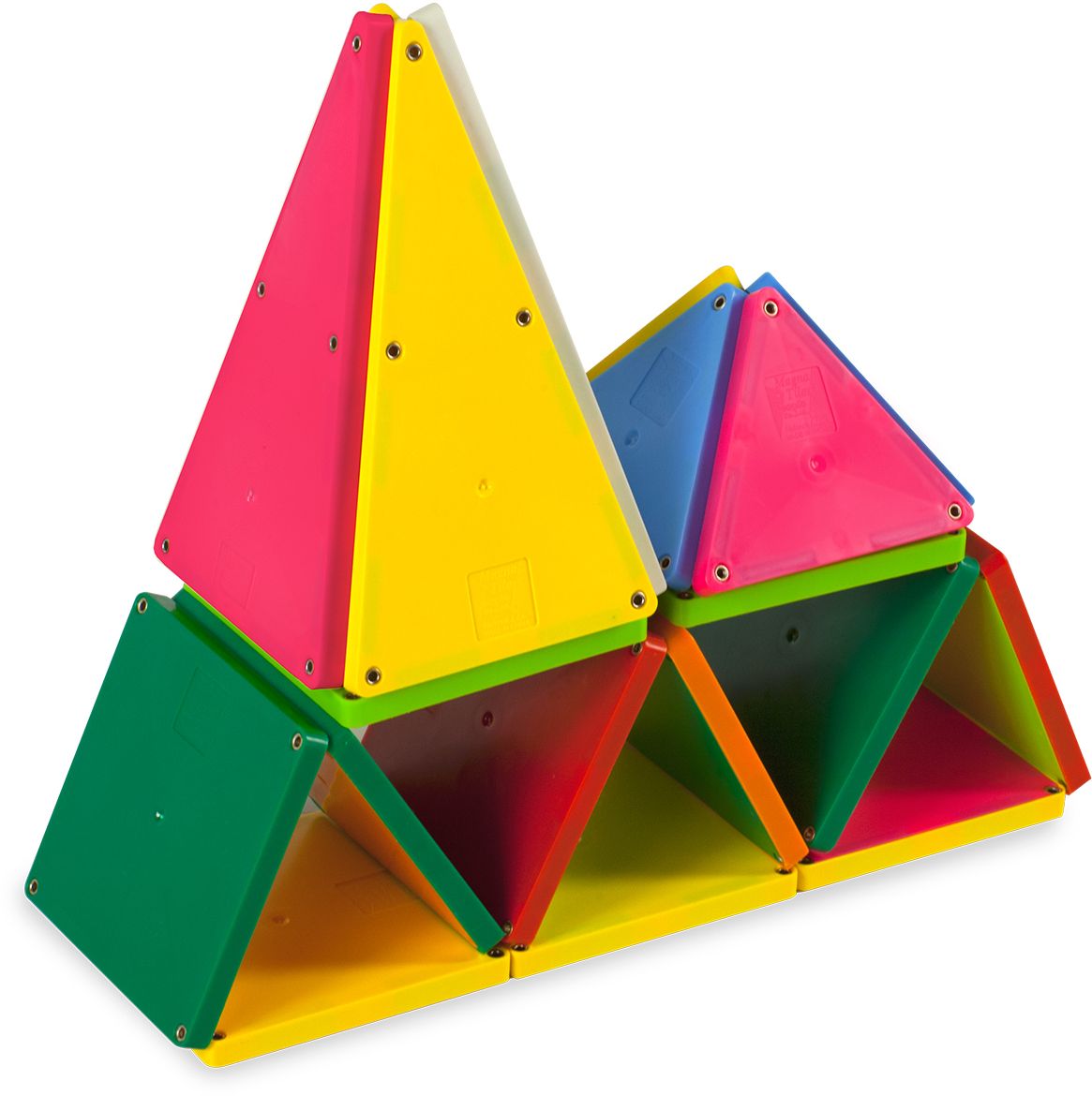 Magna-Tiles Solid Colors 56 Piece Set