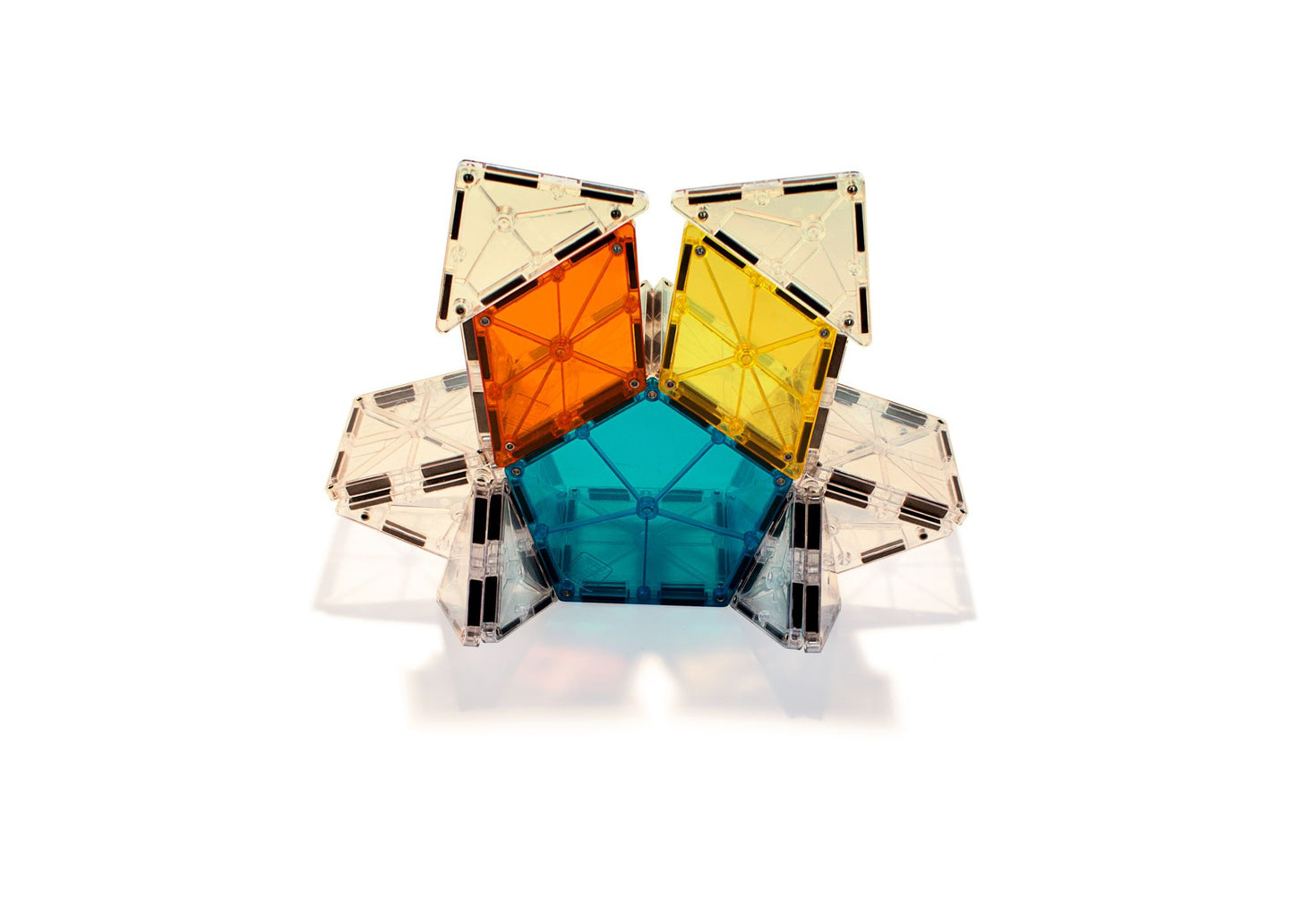 Magna-Tiles Polygons 8 Piece Expansion Set