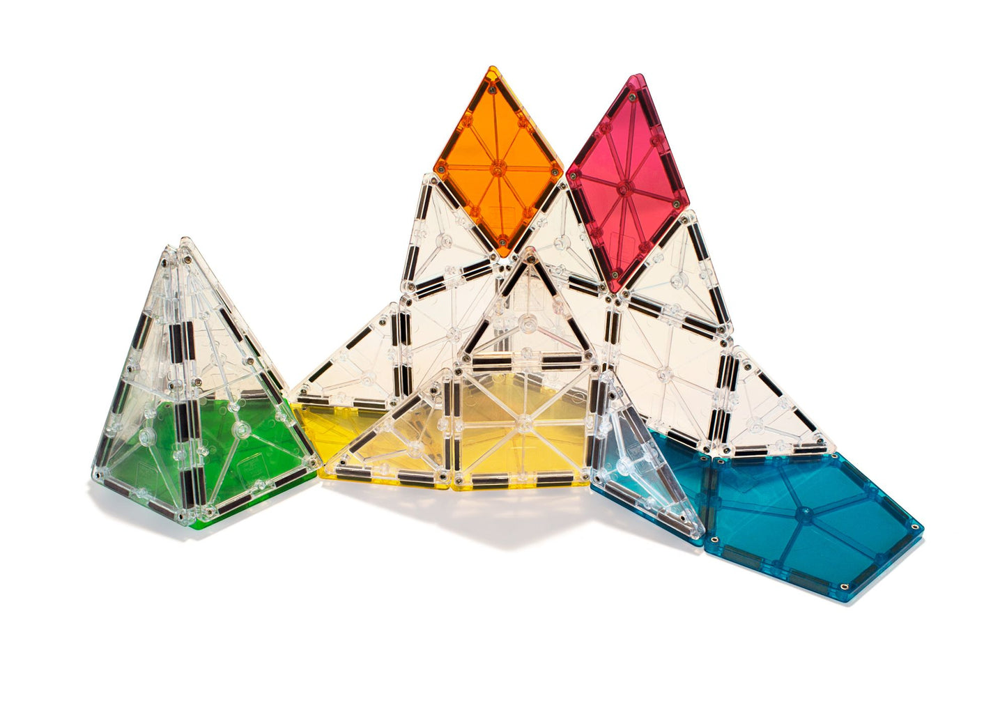 Magna-Tiles Polygons 8 Piece Expansion Set