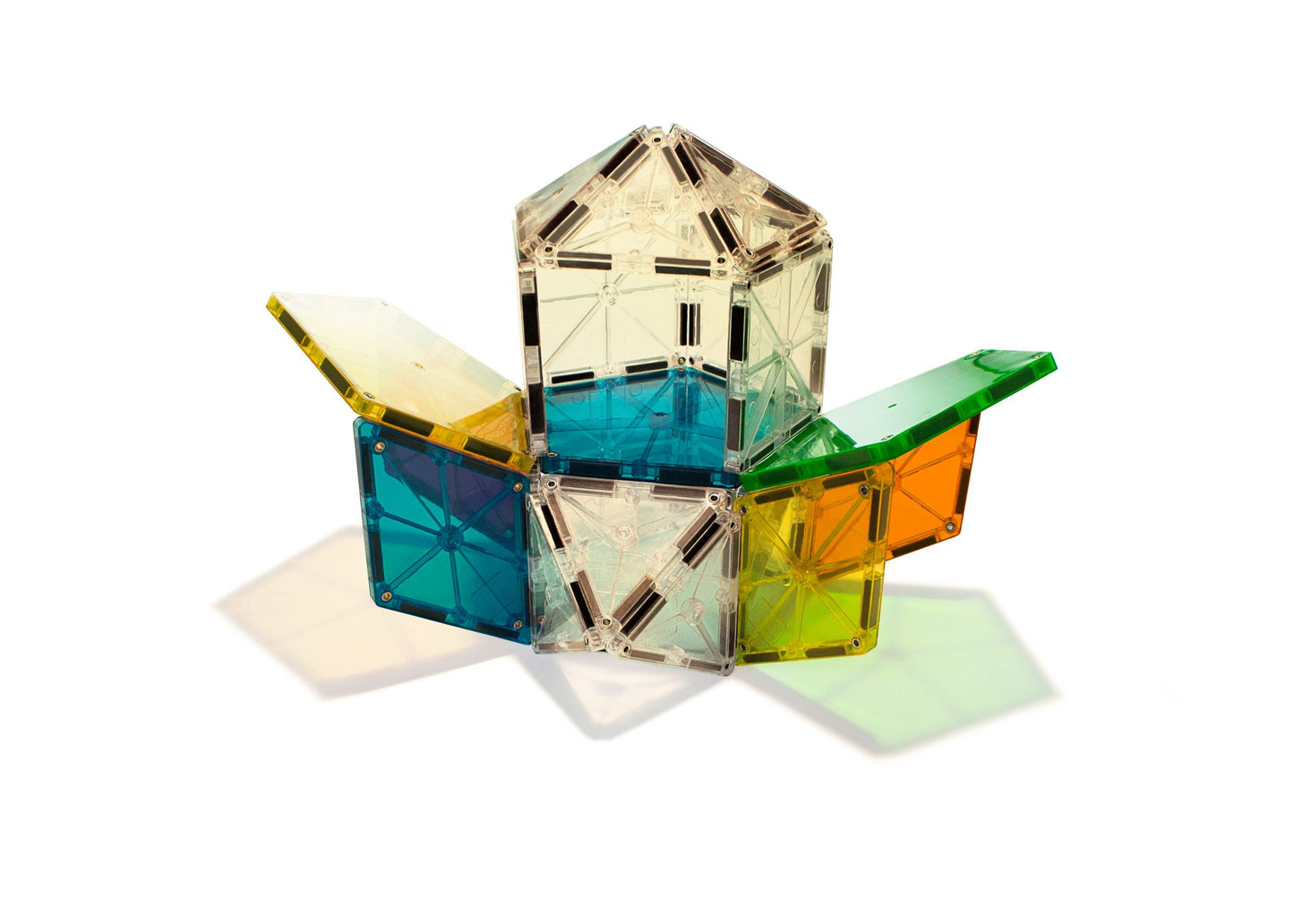 Magna-Tiles Polygons 8 Piece Expansion Set