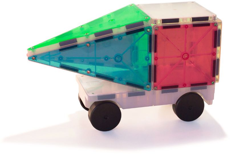 Magna-Tiles Frost 50 Piece Grand Prix Set
