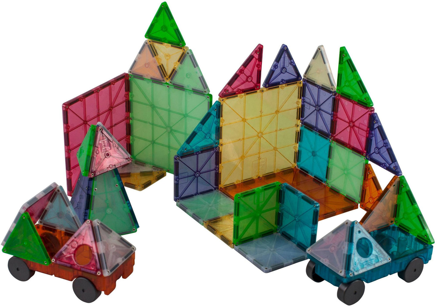 Magna-Tiles Frost 50 Piece Grand Prix Set