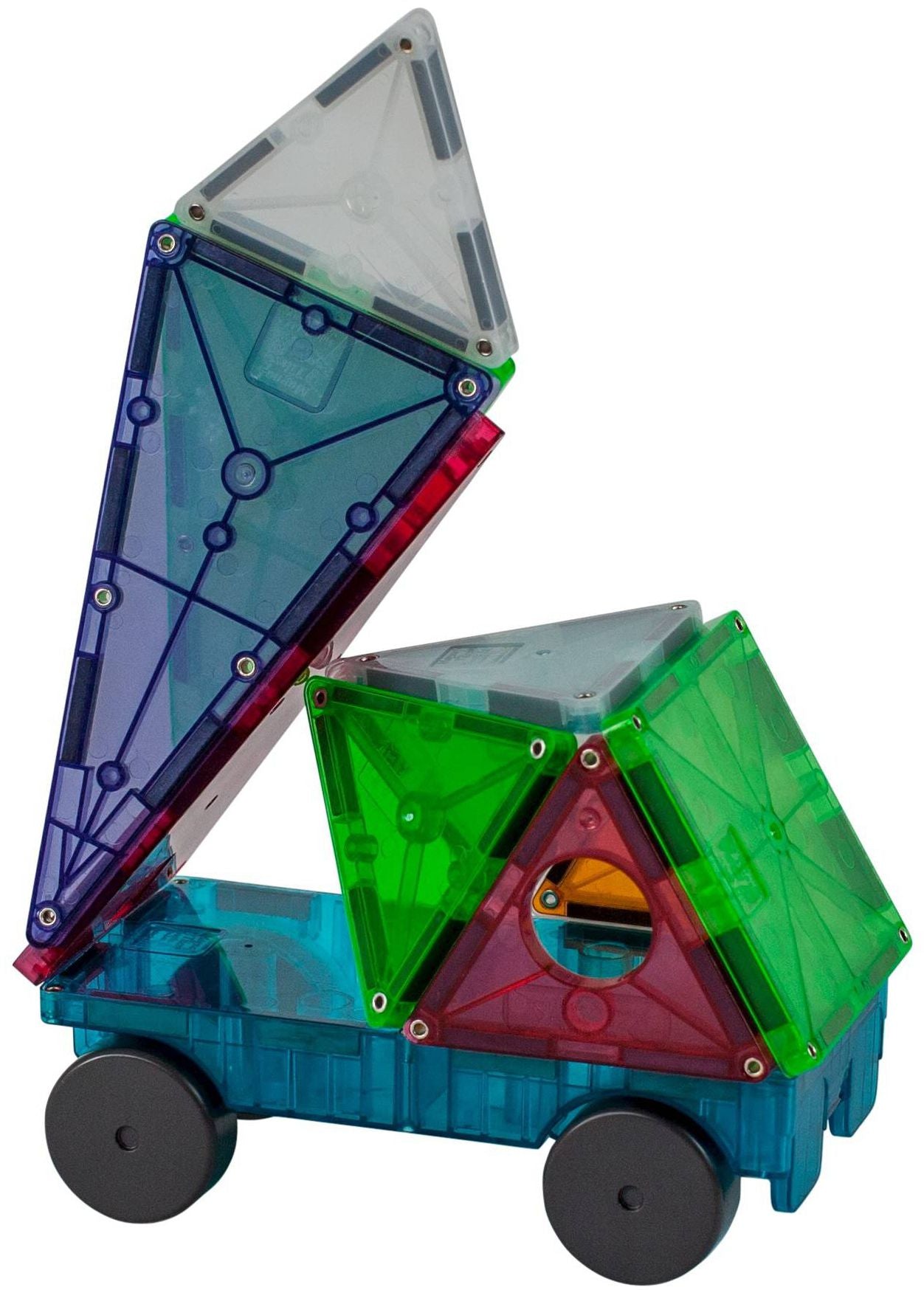 Magna-Tiles Frost 50 Piece Grand Prix Set