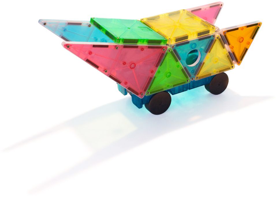 Magna-Tiles Frost 50 Piece Grand Prix Set