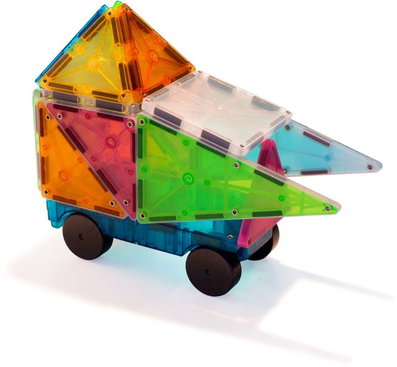 Magna-Tiles Frost 50 Piece Grand Prix Set