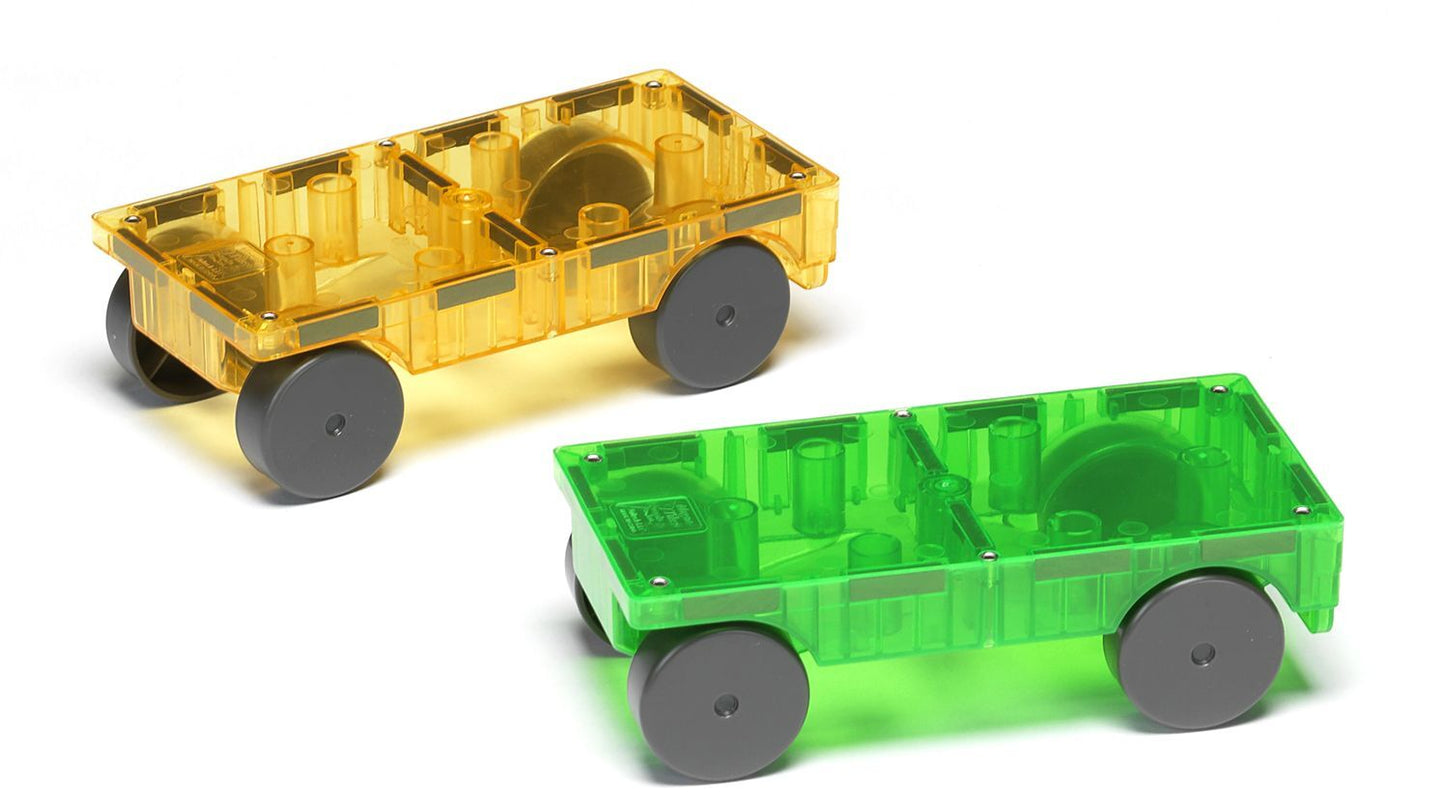 Magna-Tiles Cars 2 Piece Expansion Set