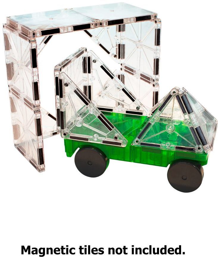 Magna-Tiles Cars 2 Piece Expansion Set